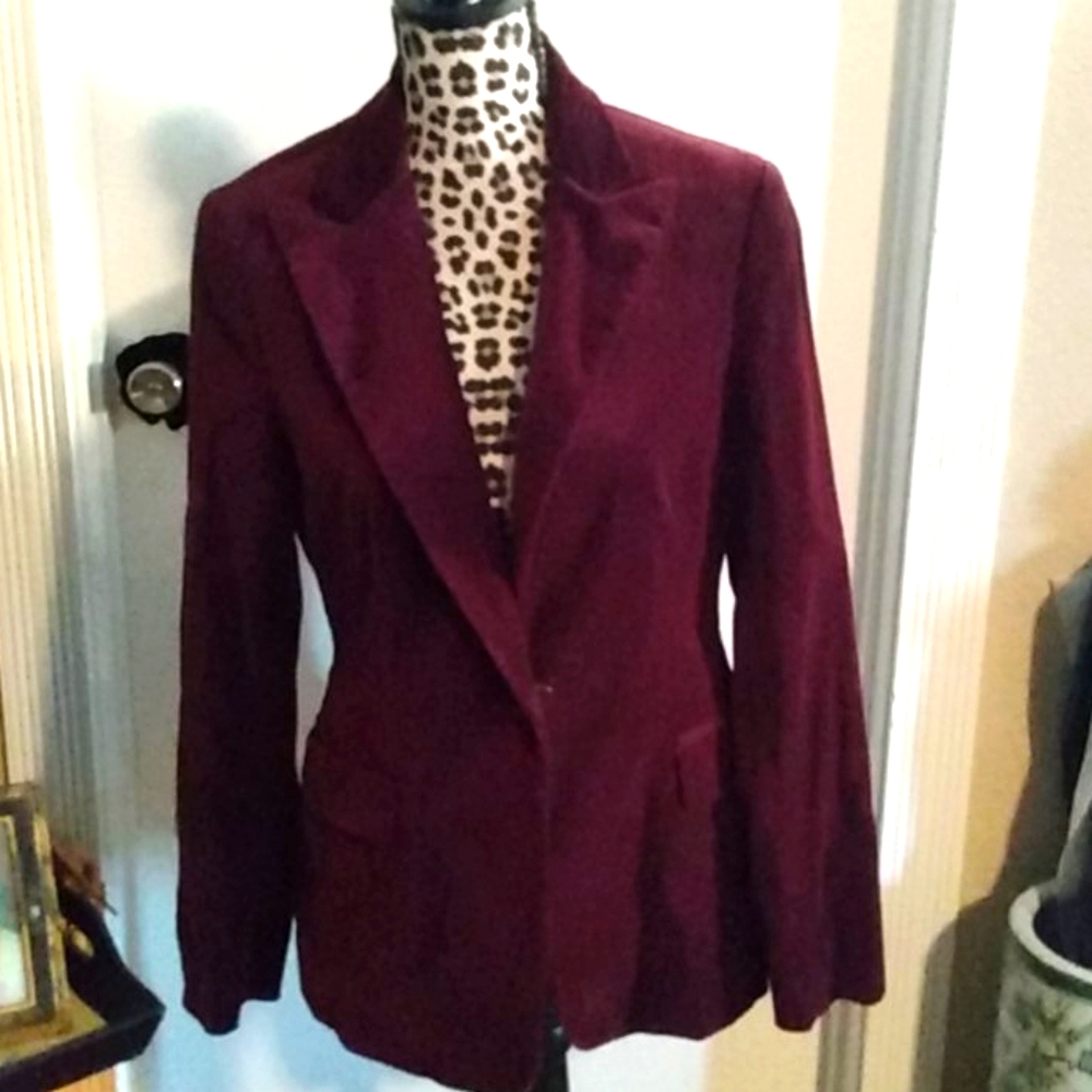 Wine colored Blazer